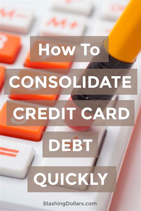 consolidating credit card debt into mortgage